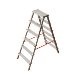 Stufenstehleiter "Filo" S100 2 X 6 Stufen