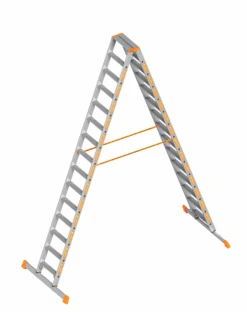 Stufenstehleiter TOPIC 1043.1 2x13 Stufen -Leiterwerkzeug Geschäft stufenstehleiter topic 1043 1 2x16 stufena918d