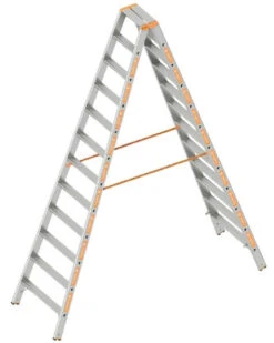 Stufenstehleiter TOPIC 1043 2x3 Stufen -Leiterwerkzeug Geschäft stufenstehleiter topic 1043 2x12 stufene5bdc