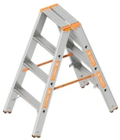Stufenstehleiter TOPIC 1043 2x3 Stufen -Leiterwerkzeug Geschäft stufenstehleiter topic 1043 2x4 stufen0dfd6