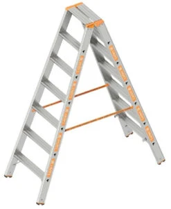 Stufenstehleiter TOPIC 1043 2x3 Stufen -Leiterwerkzeug Geschäft stufenstehleiter topic 1043 2x7 stufend886a