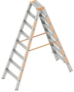 Stufenstehleiter TOPIC 1043 2x3 Stufen -Leiterwerkzeug Geschäft stufenstehleiter topic 1043 2x8 stufen6421e