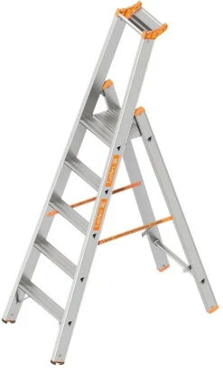 Stufenstehleiter TOPIC 1064, Einseitig Begehbar, 3 Stufen 14 Stufenstehleiter TOPIC 1064, Einseitig Begehbar, 3 Stufen -Leiterwerkzeug Geschäft stufenstehleiter topic 1064 einseitig begehbar 5 stufen69a72