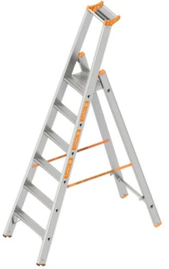 Stufenstehleiter TOPIC 1064, Einseitig Begehbar, 3 Stufen 15 Stufenstehleiter TOPIC 1064, Einseitig Begehbar, 3 Stufen -Leiterwerkzeug Geschäft stufenstehleiter topic 1064 einseitig begehbar 6 stufen
