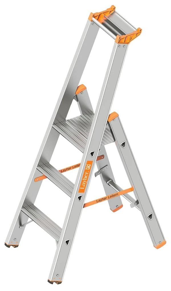 Stufenstehleiter TOPIC 1064, Einseitig Begehbar, 3 Stufen 1 Stufenstehleiter TOPIC 1064, Einseitig Begehbar, 3 Stufen