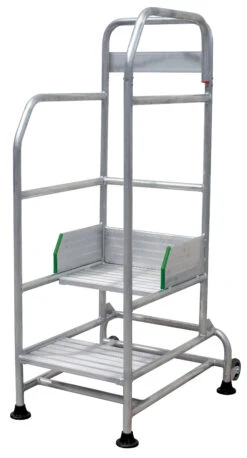 Tritt "Palco" S600 - 2 Stufen Mit Großem Handlauf