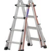 Teleskopleiter - 4x4 Sprossen