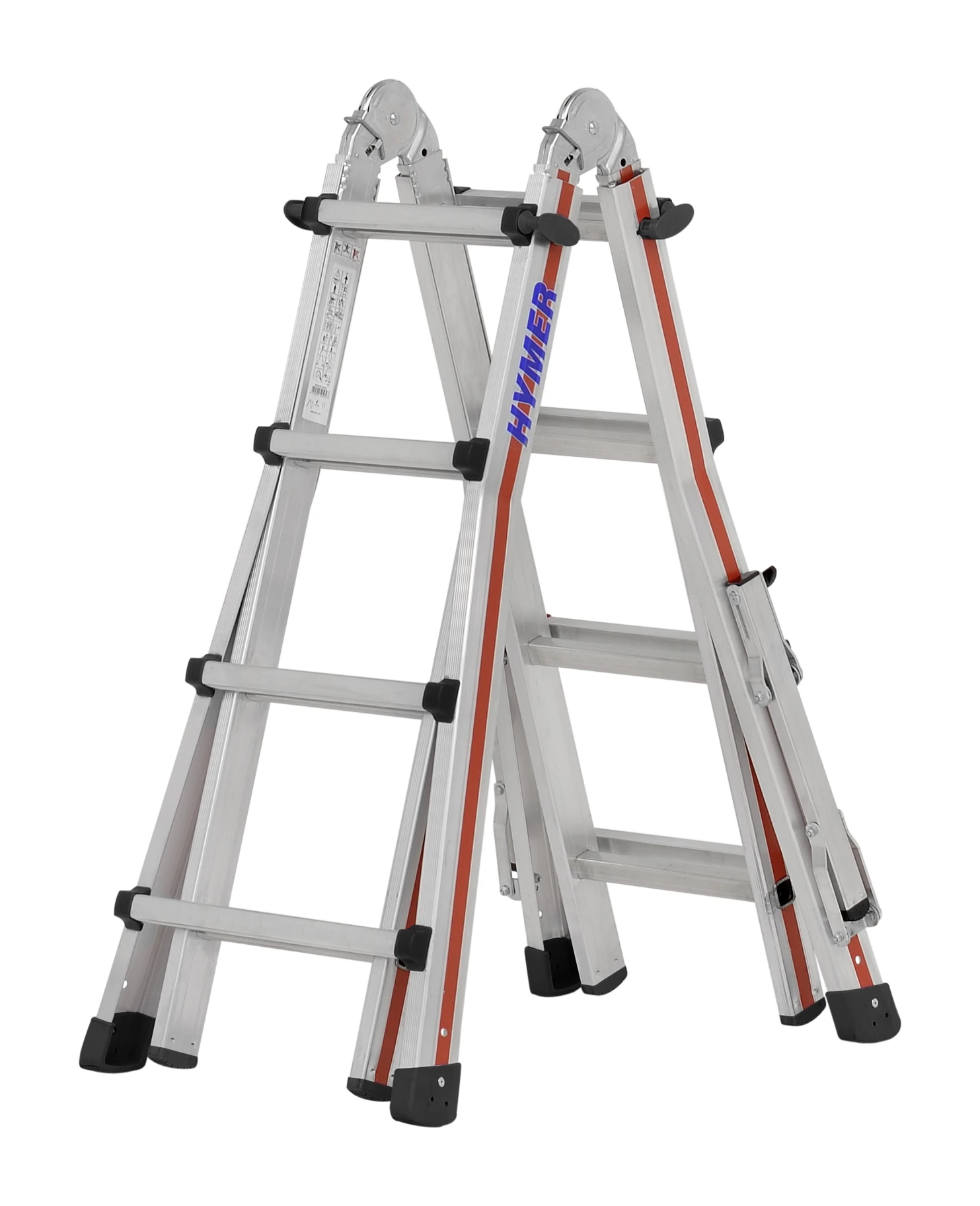 Teleskopleiter - 4x4 Sprossen 1 Teleskopleiter - 4x4 Sprossen