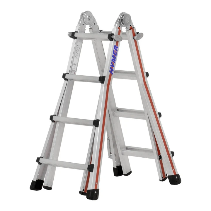 Teleskopleiter "Telestep" - 4x4 Sprossen 1 Teleskopleiter "Telestep" - 4x4 Sprossen