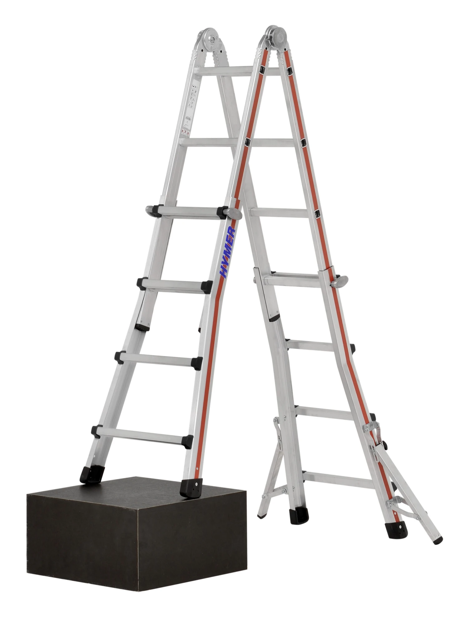 Teleskopleiter "Telestep" - 4x4 Sprossen 6 Teleskopleiter "Telestep" - 4x4 Sprossen – Bild 6