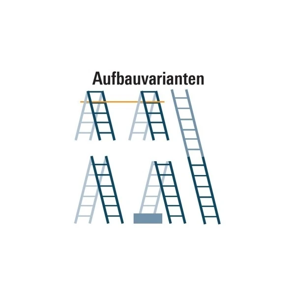 Teleskopleiter TOPIC 4x4 Sprossen/Stufen 5 Teleskopleiter TOPIC 4x4 Sprossen/Stufen – Bild 5