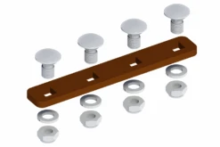 Verbindungslasche Nussbraun (RAL 8011) -Leiterwerkzeug Geschäft verbindungslasche nussbraun ral 8011 83dce