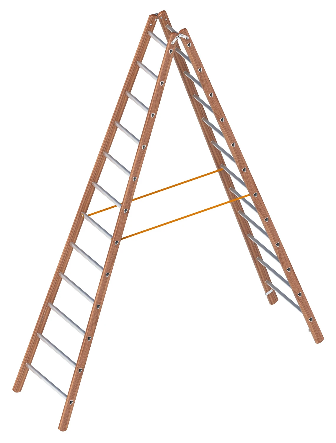 Verbundstehleiter, 5 Sprossen 7 Verbundstehleiter, 5 Sprossen – Bild 7