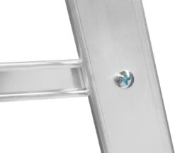 Plattformleiter Mit Kipprollen Und Langem Handlauf - 4 Stufen -Leiterwerkzeug Geschäft verstrebung60b0a