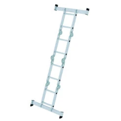 Vielzweckleiter 4-teilig Mit Nivello®-Traverse - 2x2+2x3 Sprossen, Inkl. Holzbelag -Leiterwerkzeug Geschäft vielzweckleiter 4 teilig mit nivello traverse98ee3