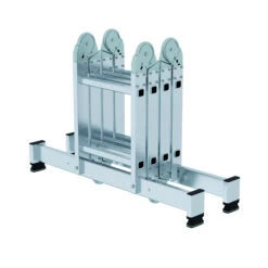 Vielzweckleiter 4-teilig Mit Nivello®-Traverse - 2x2+2x3 Sprossen, Inkl. Holzbelag -Leiterwerkzeug Geschäft vielzweckleiter 4 teilig mit nivello traverseae4c0