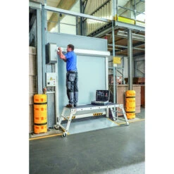 Workmaster Plus P, Arbeitsplattform, Plattformbelag Holz -Leiterwerkzeug Geschäft workmaster plus p arbeitsplattform plattformbelag holzbe05d