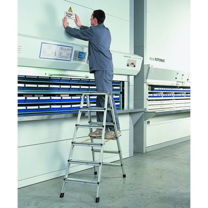 XLstep B, Genietete Stufen-Stehleiter, 2x3 Sprossen/Stufen 3 XLstep B, Genietete Stufen-Stehleiter, 2x3 Sprossen/Stufen – Bild 3