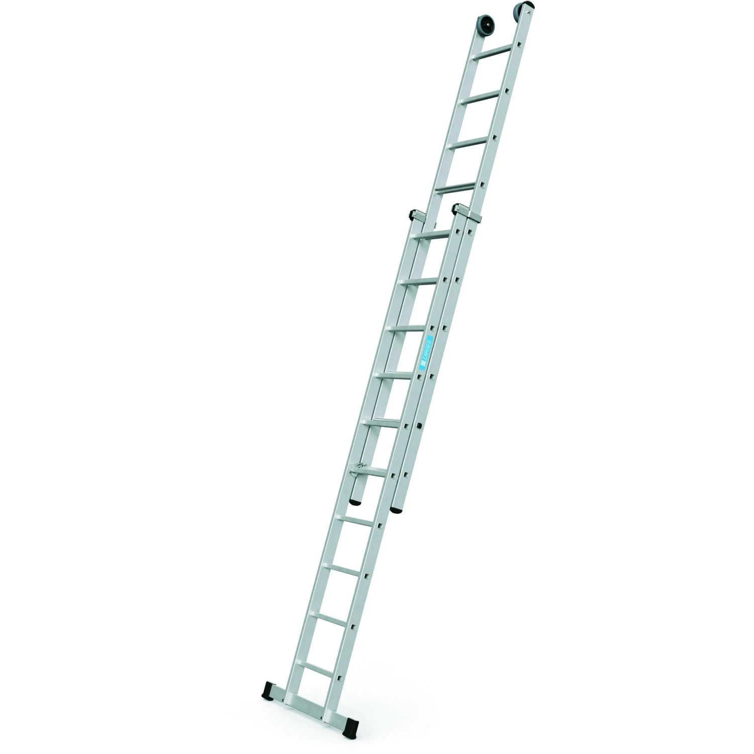 Everest Plus 2E, Gebördelte Stufen-Schiebeleiter 2-teilig, 2x8 Stufen 2 Everest Plus 2E, Gebördelte Stufen-Schiebeleiter 2-teilig, 2x8 Stufen – Bild 2