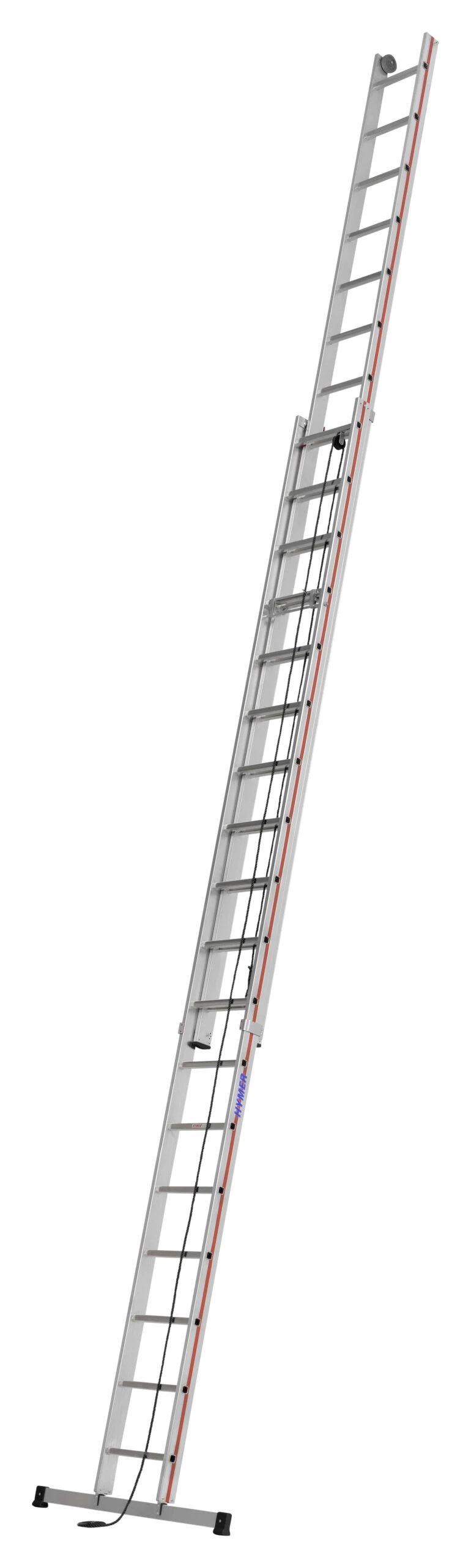 Seilzugleiter, Zweiteilig - 2x14 Sprossen 3 Seilzugleiter, Zweiteilig - 2x14 Sprossen – Bild 3